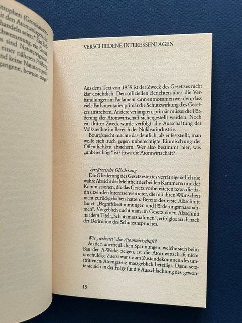 Bücher: Peter Graf, Atomfront, 1977 – Gebraucht aus Bern von oregonzwei 6