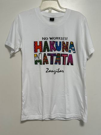 Hakuna Matata T-Shirt in Gr M, 10-12 JA