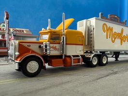 Peterbilt Kofferzug  Monford of Colorado Brekina H0 1/87
