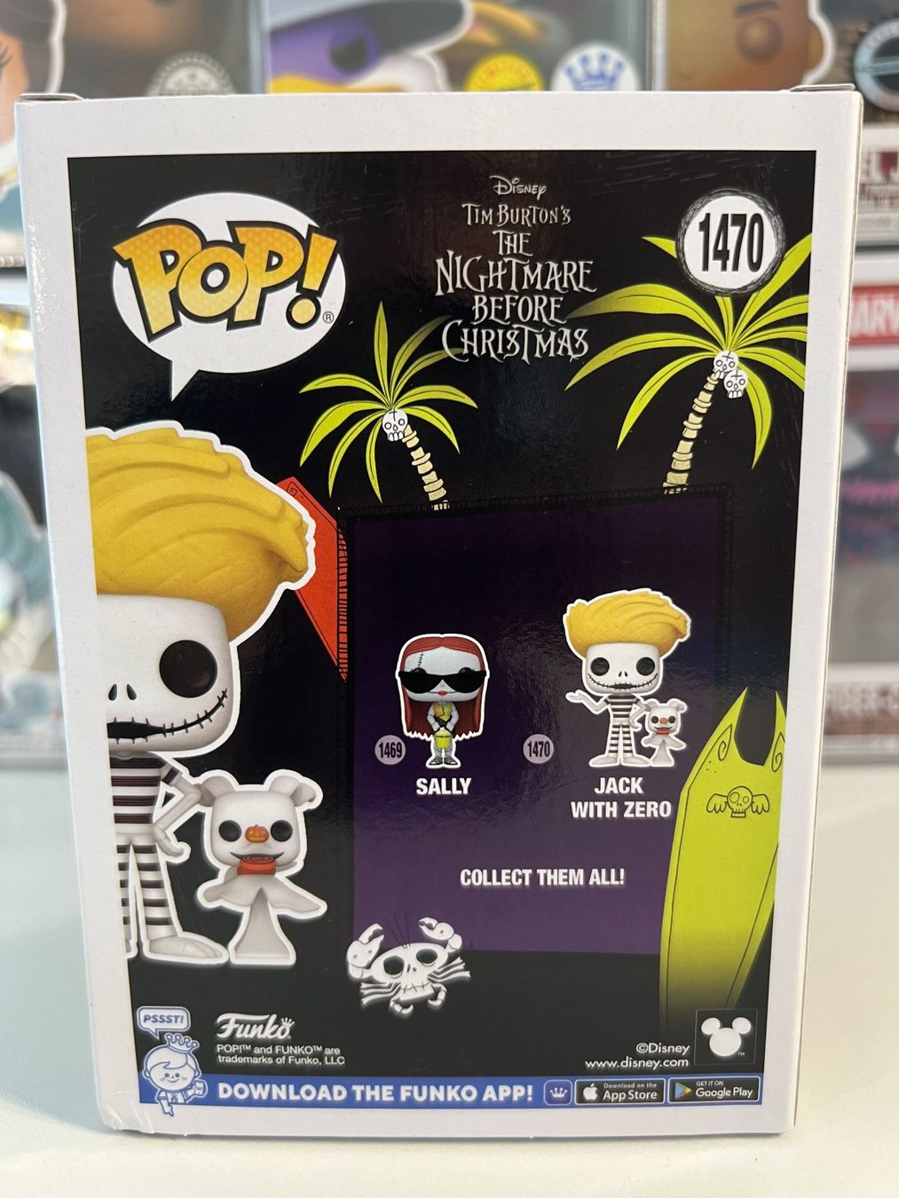 Funko Statuette: Funko POP! Disney Jack with Zero (Beach) – Nuovo e nell'imballaggio originale da Le Mouret venduto da perfectbijou 2