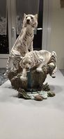Weiße Tiger Statue