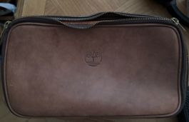 Trousse de toilette Timberland cuir marron