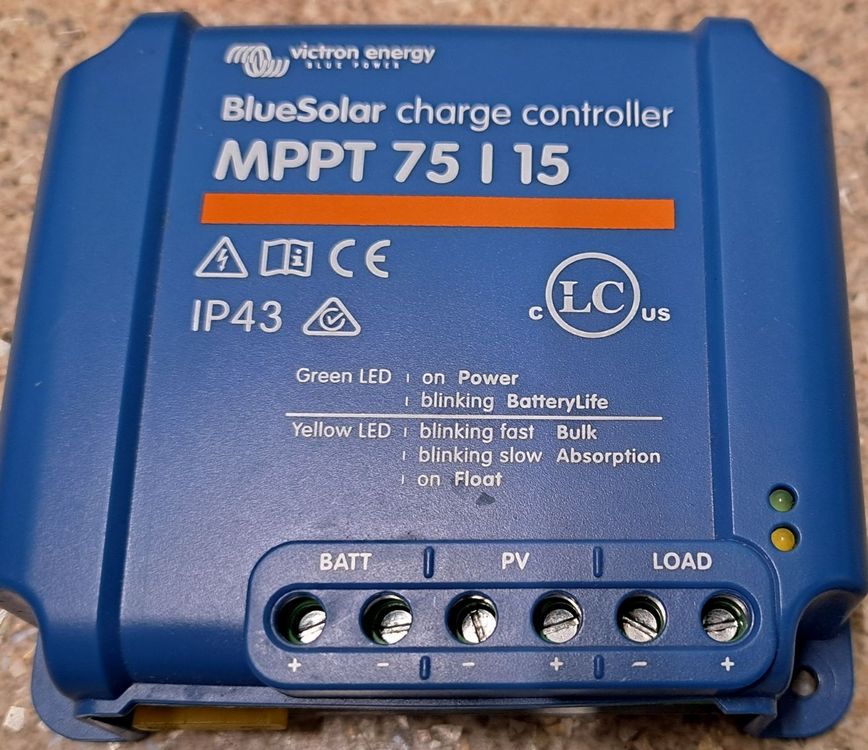 Victron BlueSolar MPPT 75/15 – 12/24V Solarladere Produktbild-Vorschau 4