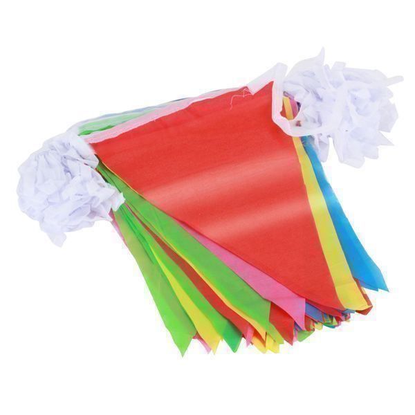 Fahnen: 100PCS Wimpelkette Wimpel Banner 38m – Neu (gemäss Beschreibung) aus Thun von Newnewshop 2