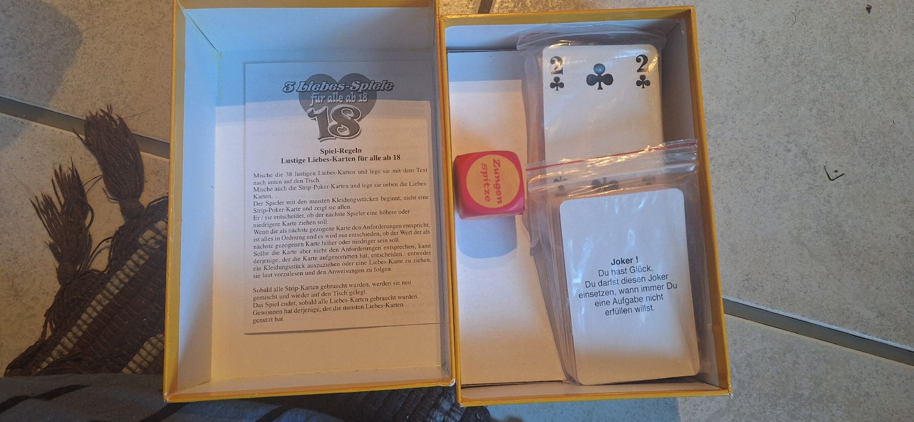 Giochi: Liebes-Spiel ab 18 – Usato da Gretzenbach venduto da Chillkrot 2