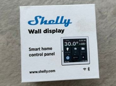 Shelly Sistema di controllo: Shelly Wall Display Smart Home Control Panel Neu – Nuovo e nell'imballaggio originale da Schocherswil venduto da Bronco17