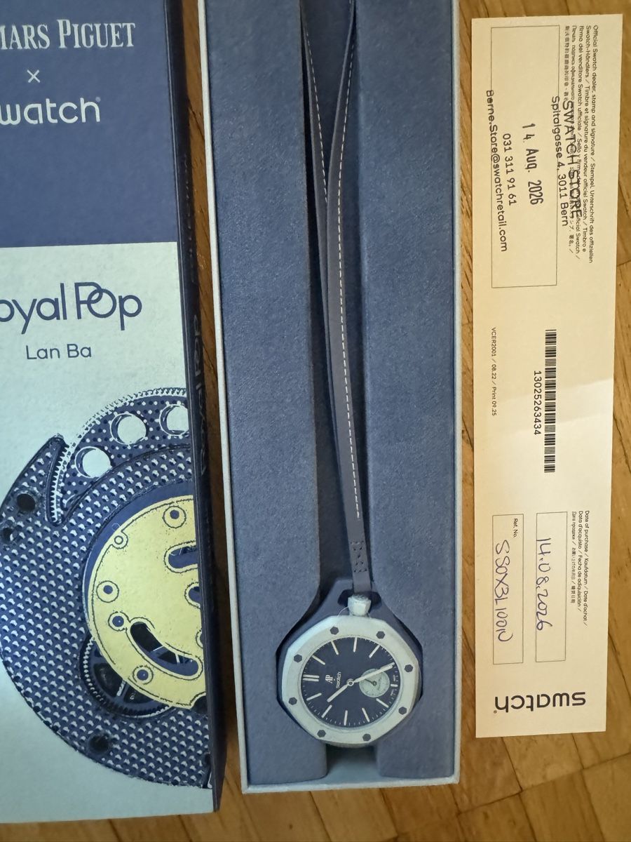 Audemars Piguet Uhren: Swatch x Audemars Piguet AP LAN BA – Neu und originalverpackt aus Bern von alekswhite 1