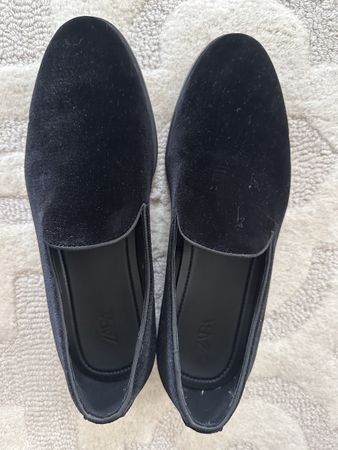 Velvet Loafers Black EU 42