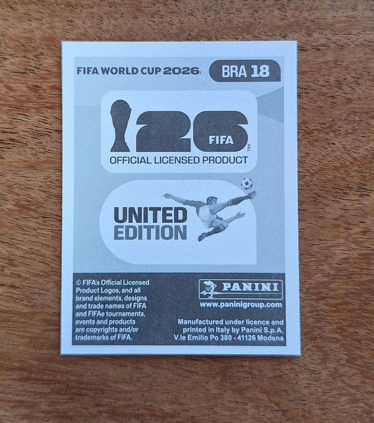 Panini Carte collezionabili: Panini Gabriel Martinelli BRA 18 – Nuovo (secondo la descrizione) da Romanens venduto da Crocette 1