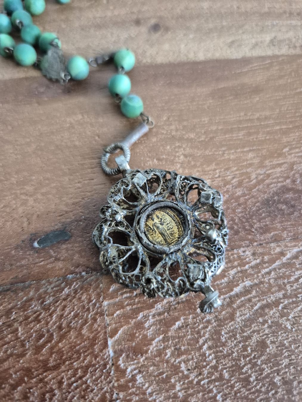 Sonstiger Schmuck: Antiker Filigran Rosenkranz 8 – Gebraucht aus Zürich von Dalema13 3