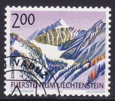 Liechtenstein: ZNr. 1001 (Freimarke Berge: Scheienkopf 1993)