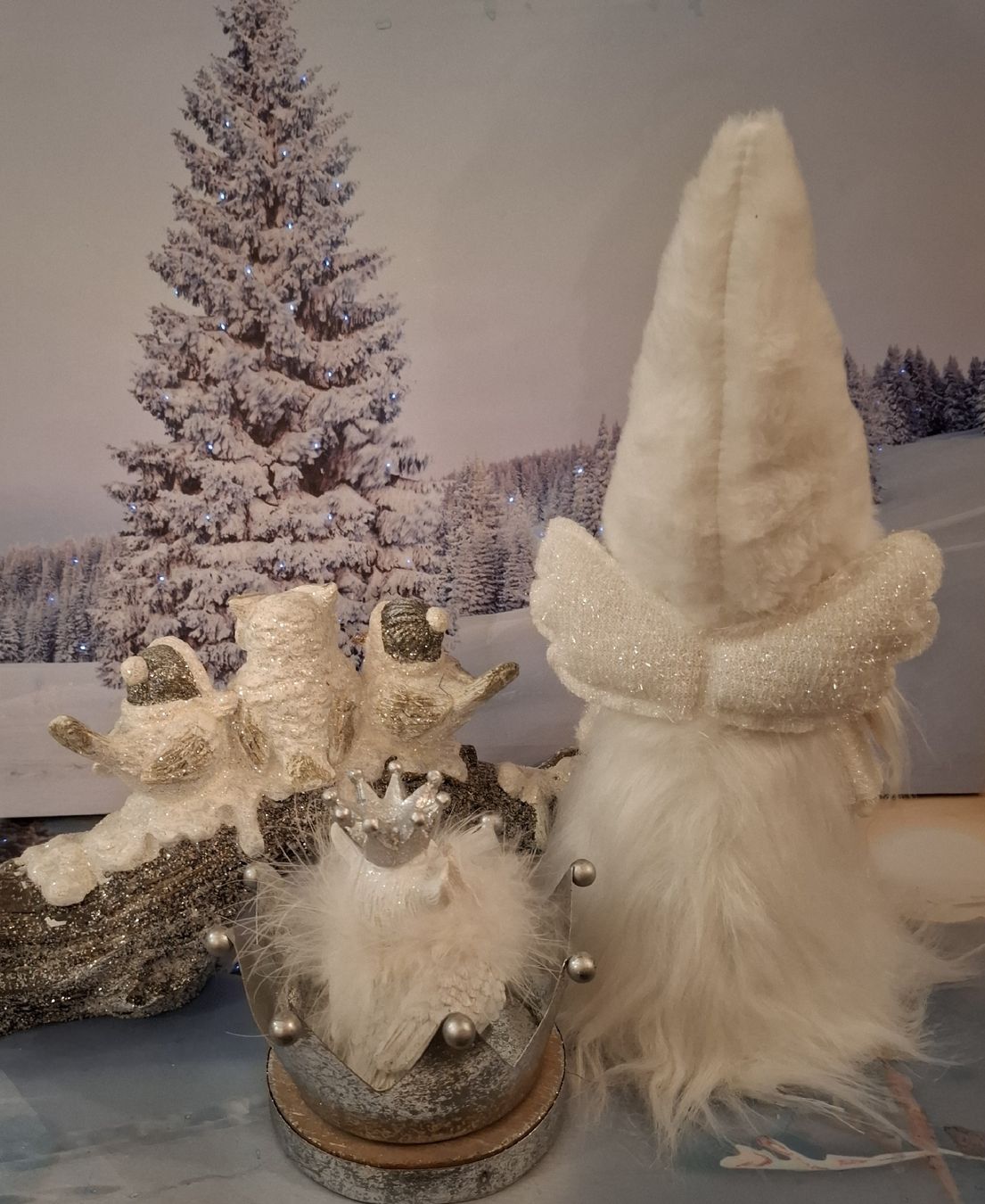 Toutes les décorations: ENGELI MIT VOGELAST VERZUCKERT UND KRONE MIT EULE – Neuf (Voir description) à Gretzenbach par schibaya 8