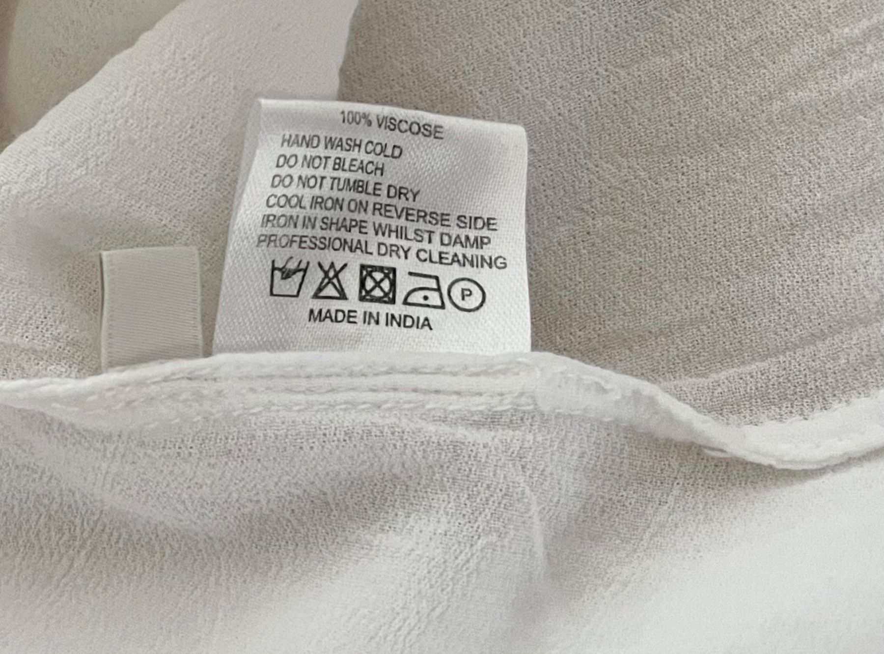 Tuniche: Mos Mosh: Bluse, weit geschnitten, creme, M – Usato da Luzern venduto da ellitussi 5