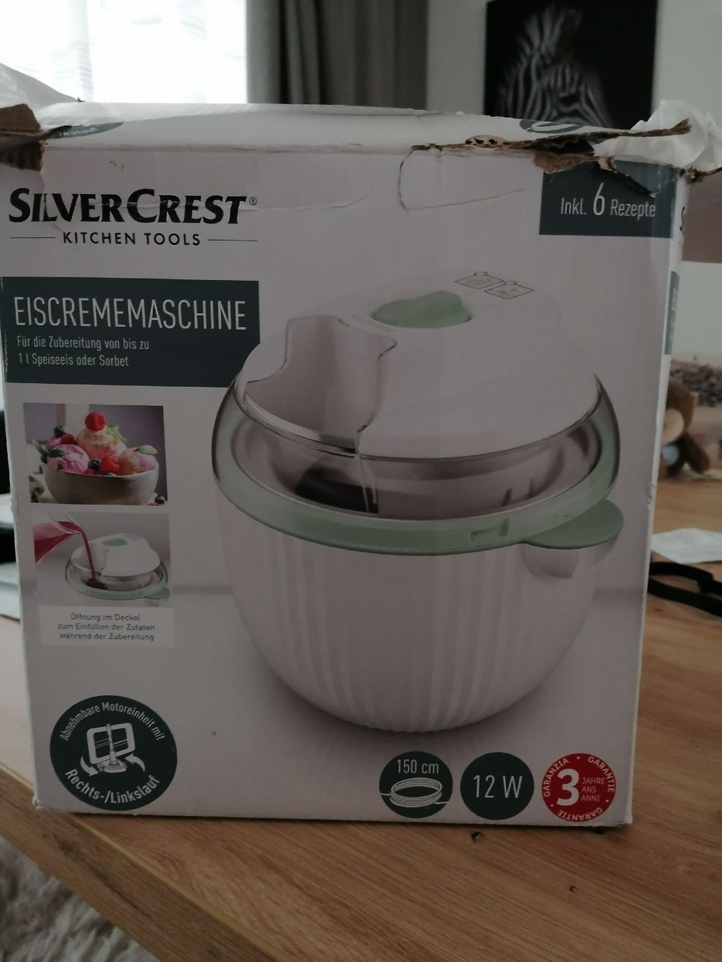 SilverCrest Elettrodomestici da cucina: Eiscreme-Maschine – Nuovo e nell'imballaggio originale da Hunzenschwil venduto da Gruftie0