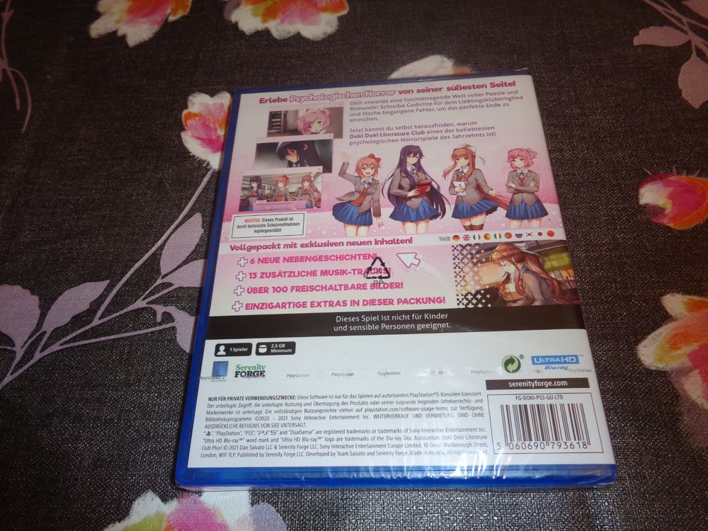 Doki Doki Literature Club Plus! ( PS4 & PS5 ) Game Digital Download