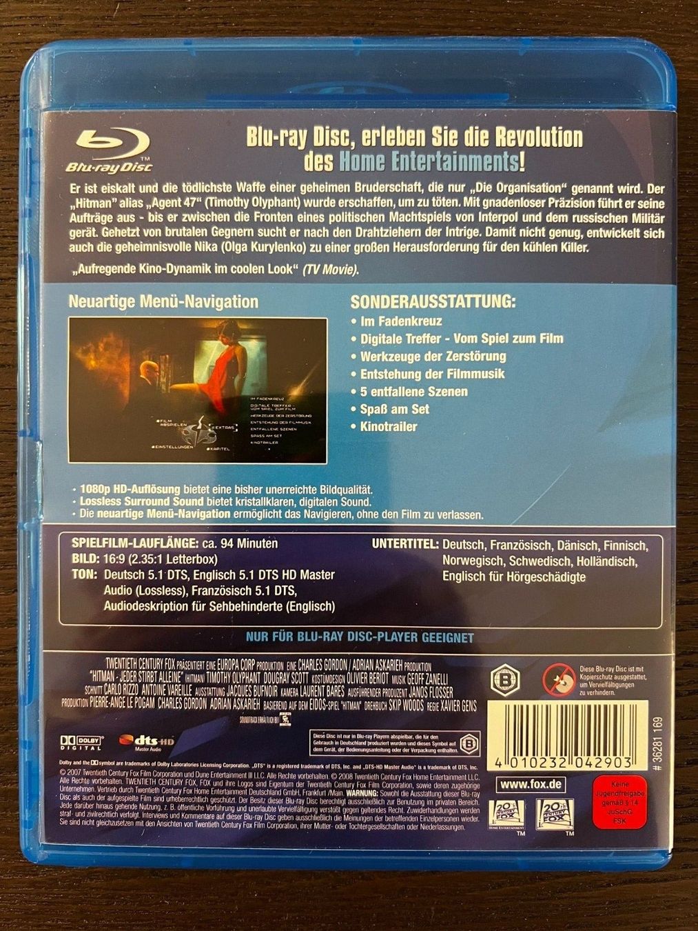 Alle DVDs: Hitman: Jeder stirbt allein – Gebraucht aus Zürich von Blu-ray_ZH 1