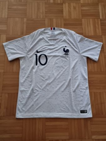 Kylian Mbappe / Frankreich 2018 Auswärtstrikot
