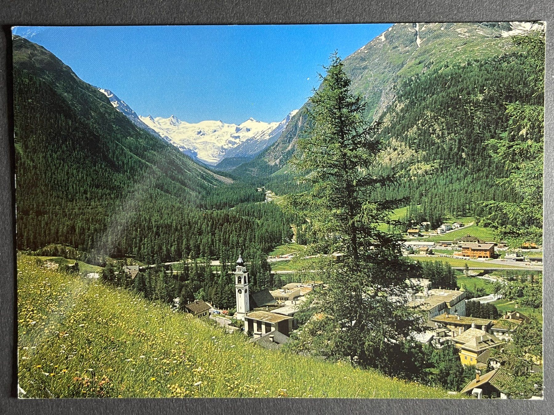Cartoline postali: Pontresina – Usato da Steg VS venduto da danwer74