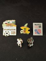 Pins World Cup USA 94 + Mexico 86 + Italia 90 coupe du monde