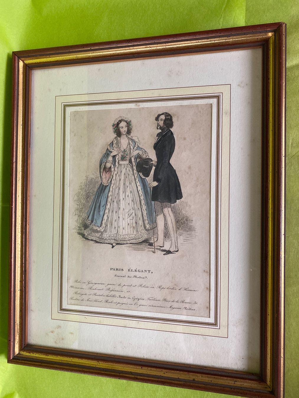 Stiche: Stich Bild Paris elegant – Gebraucht aus Pfäffikon SZ von Anita8808