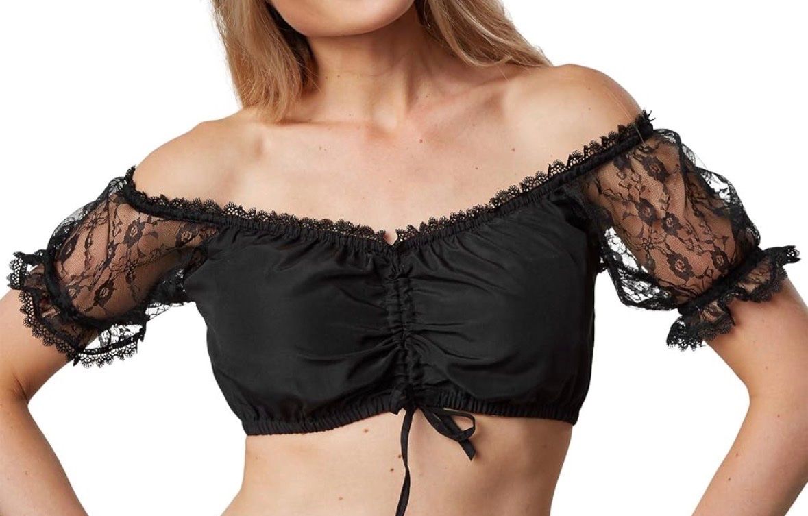 Kostüme: Dirndlbluse Maria Gr. S – Neu und originalverpackt aus Oberegg von MR-shop