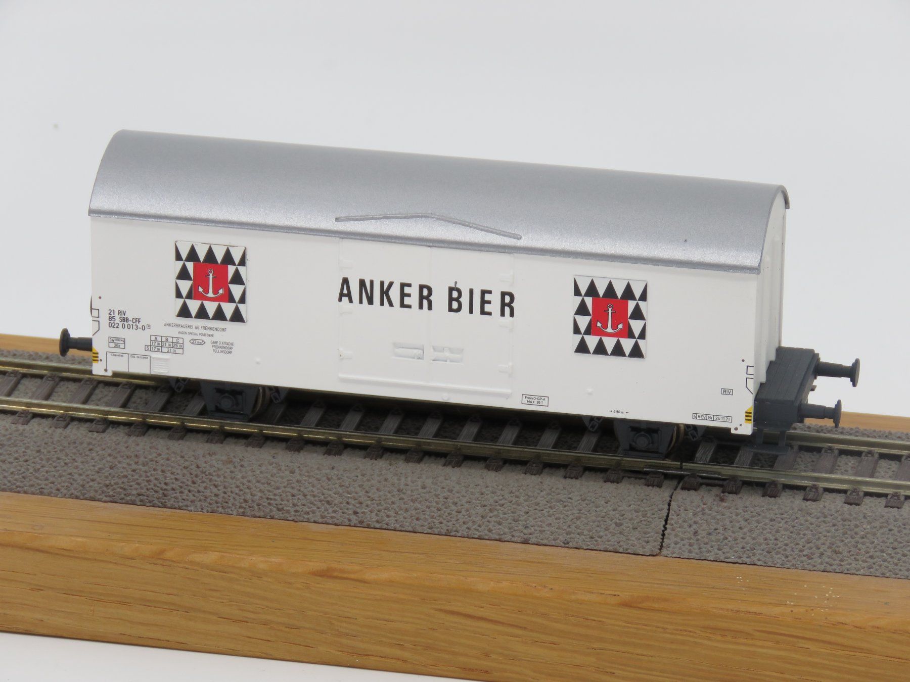 Aku Modellini di ferrovie: Anker Bier Basel – Nuovo e nell'imballaggio originale da untersiggenthal venduto da Ssasdfghjkl