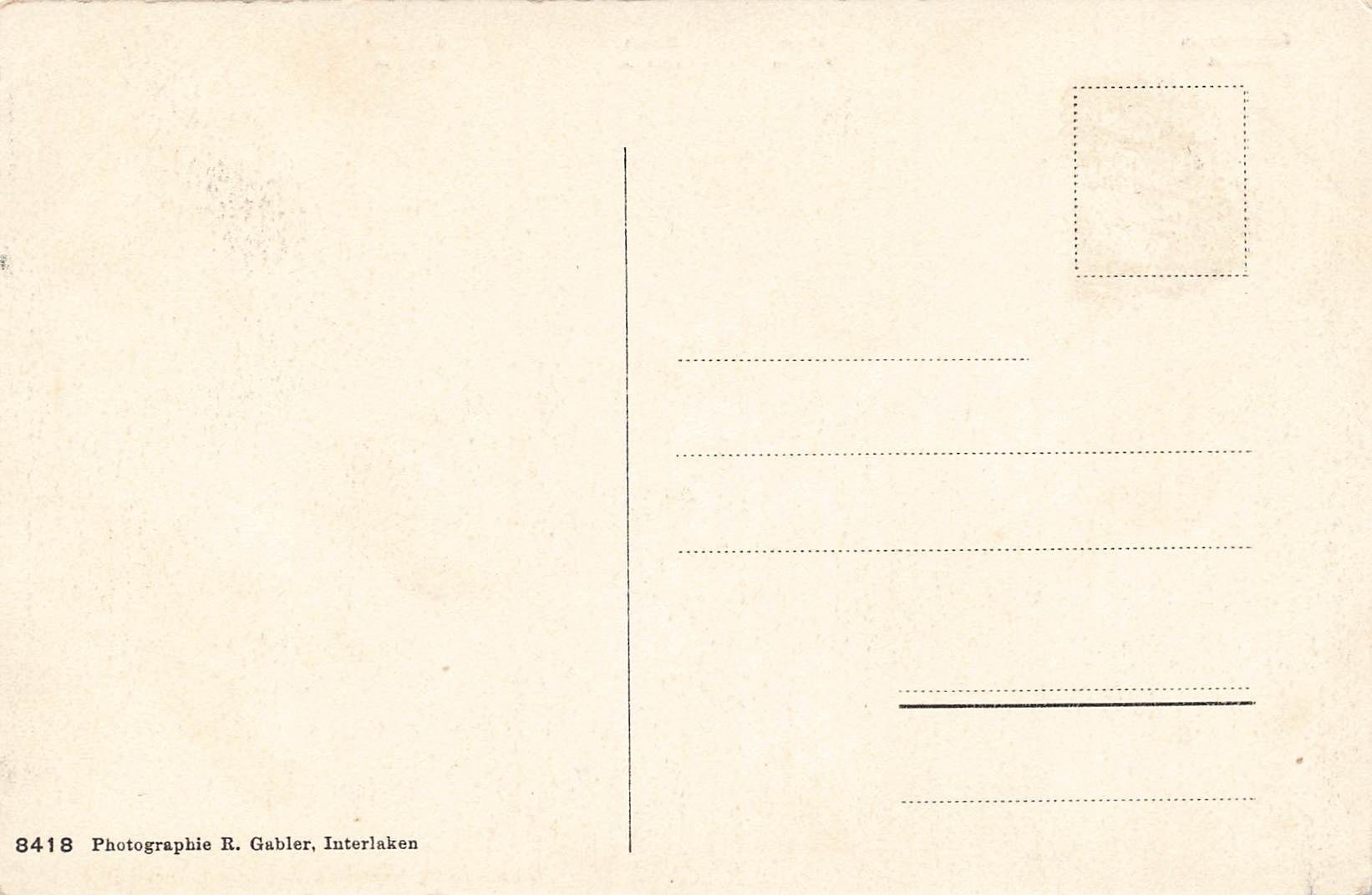 Cartoline postali: Beatenberg blick auf Interlaken – Usato da Biasca venduto da Blenio71 1