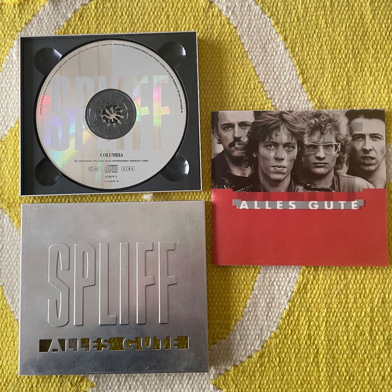 CD: SPLIFF-(METALLBOX) ALLES GUT DAS BESTE – Usato da Rorschacherberg venduto da CD-Roli