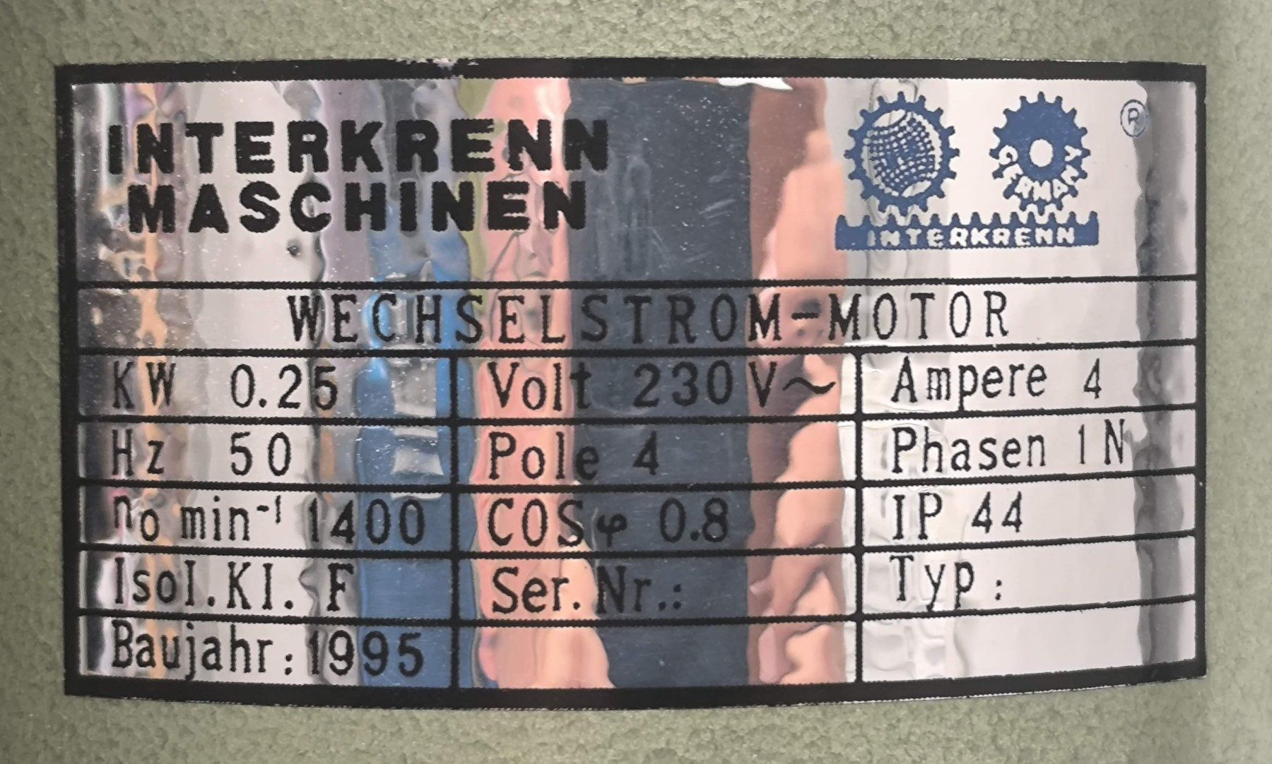 Bohrmaschinen: Tischbohrmaschine Interkrenn TB 13/5E/4 – Gebraucht aus Uerikon von  4