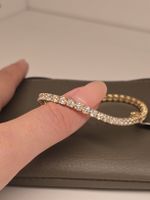 18k Gold Diamond Tennis Armband 50 Diamanten 6.44ctw 