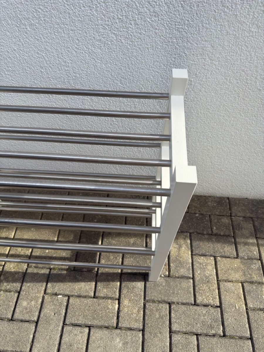 Guardaroba: 2 weisse Schuhregale – Usato da Sarmenstorf venduto da Nathaliie_21 3