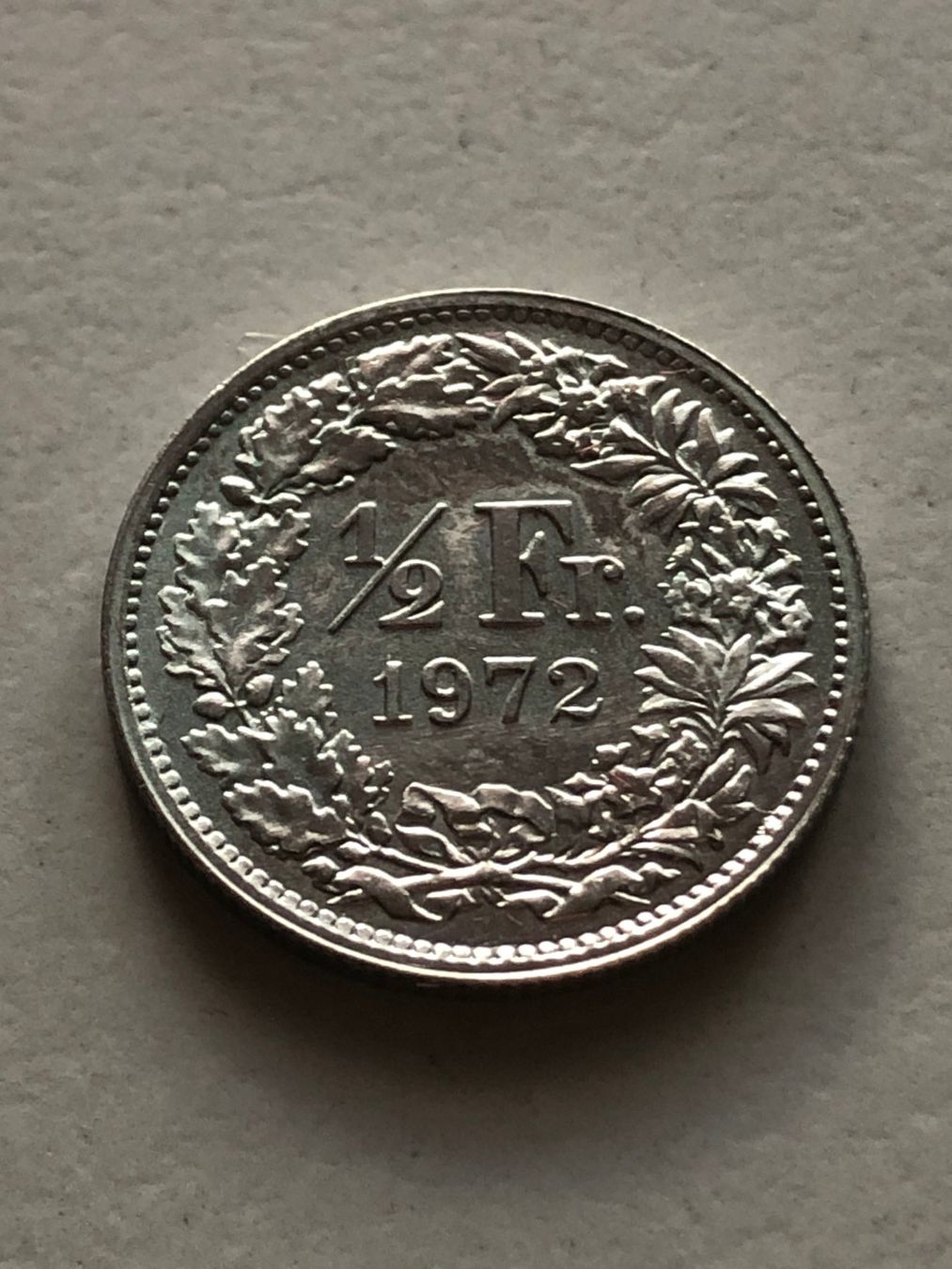 Toutes les monnaies: 50 Rp. 1972 unz. – Neuf (Voir description) à Schötz par Odpa