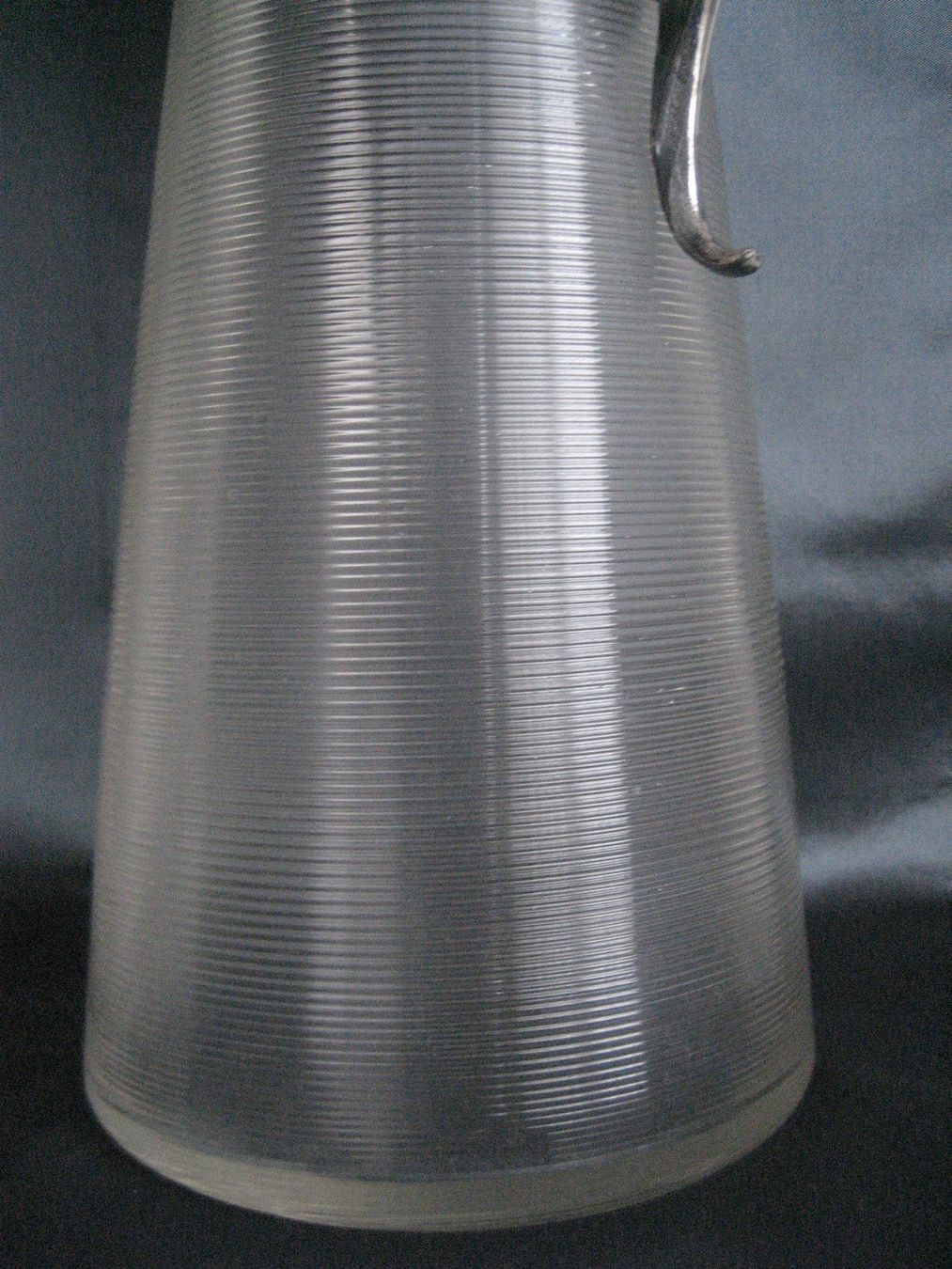 WMF Caraffe: WMF Jugendstil Karaffe Glas versilbert Antik – Usato da Rieden SG venduto da severem13 6
