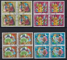Pro Juventute 1985 Viererblocks  ET.   11132
