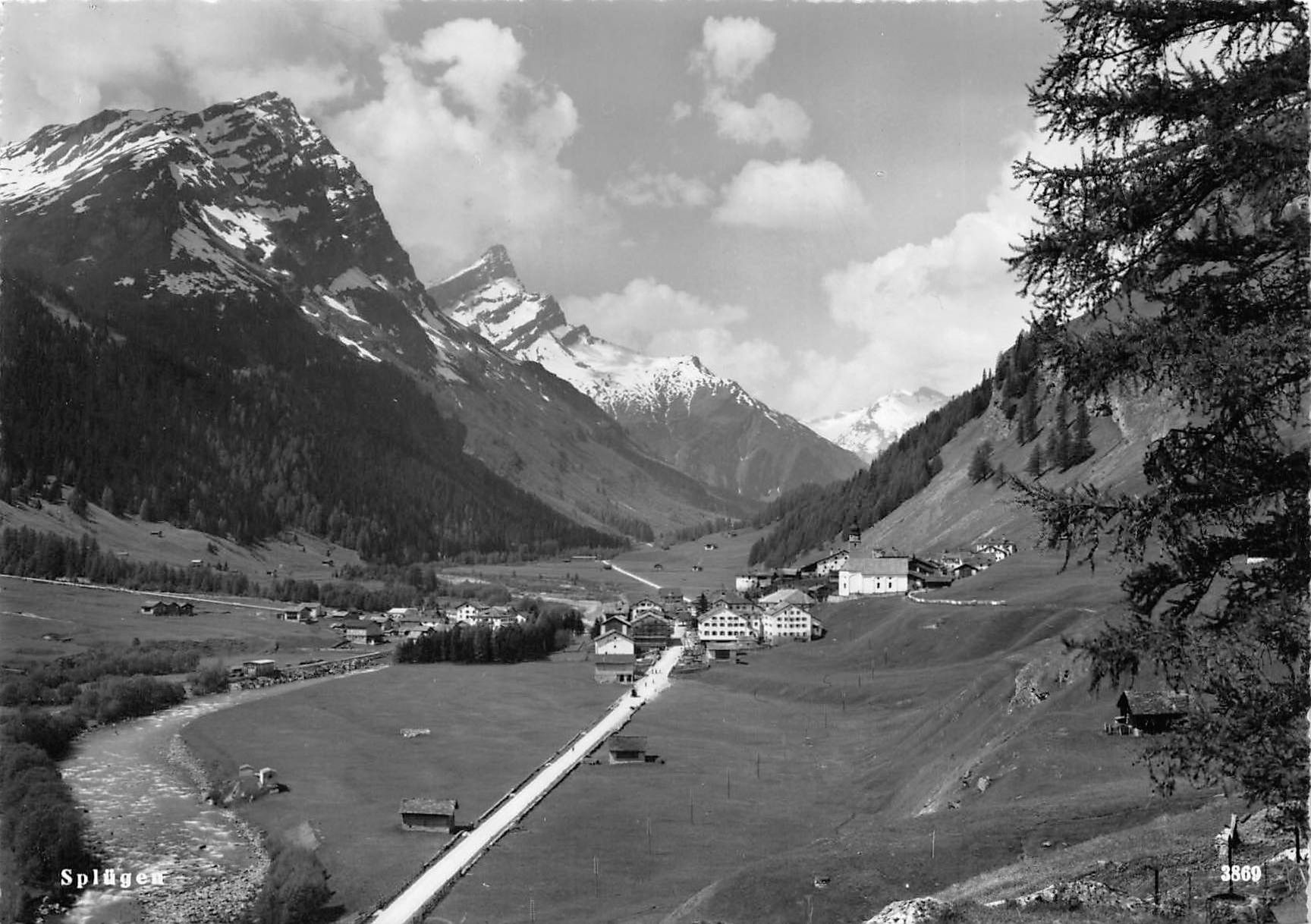 Ansichtskarten: Splügen – Gebraucht aus Ottikon b.Kemptth. von Neptun1974