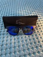 Sonnenbrille Premiu Ares blau mit Etui guter Zustand
