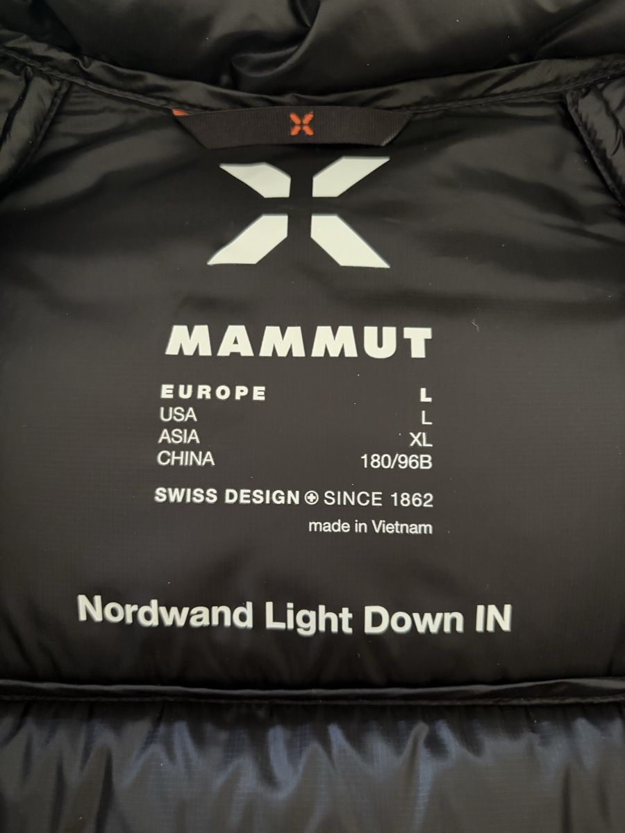 Mammut Jacken: Mammut Eiger Nordwand Light Down IN Hooded Jacket Man – Neu (gemäss Beschreibung) aus Gattikon von Gabri 3