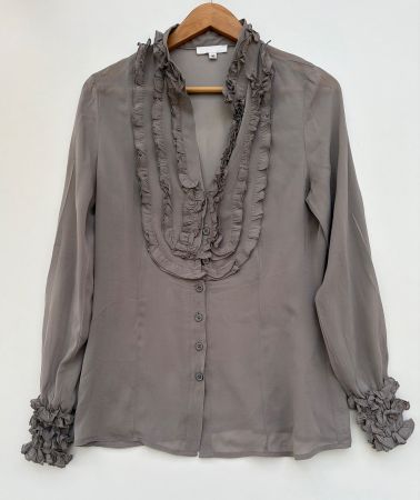 Renette Kurras Seide Bluse Gr.40