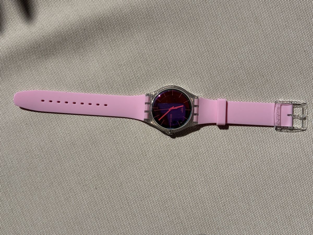 Swatch Uhren: Swatch New Gent, rosa – Gebraucht aus Möhlin von seerose6 2