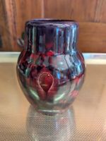 Alte Vase Keramik Luzern Monogramm H. B. ?