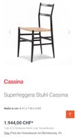 6 Superleggera Stühle Cassina