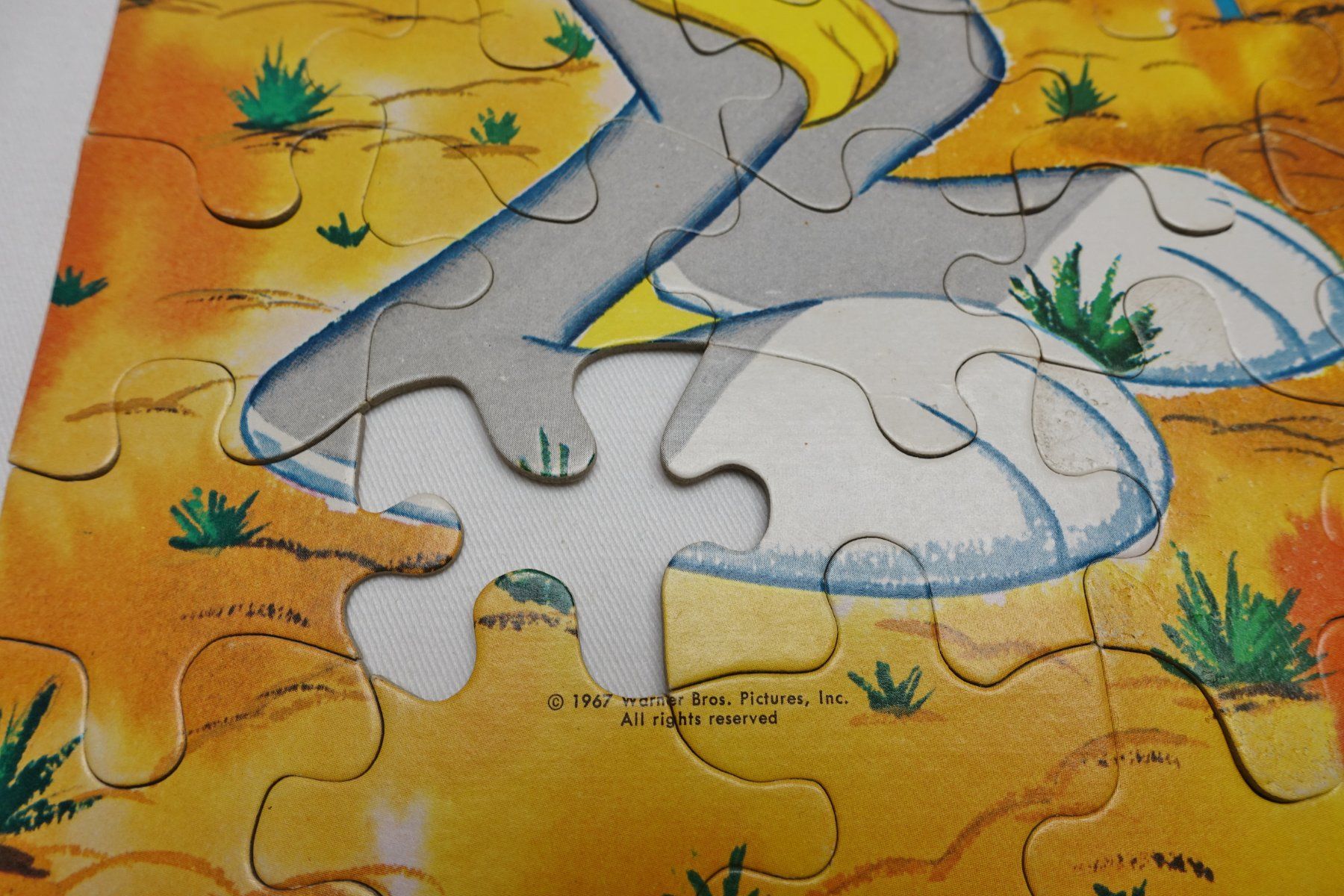 Puzzle: 1967 Bugs Bunny Jigsaw Puzzle Warner Bros – Usato da Gossau ZH venduto da Timelesstoys 6