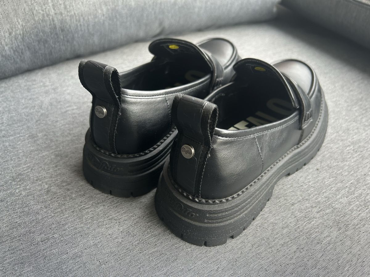 Buffalo Scarpe da donna: Buffalo schwarz Lennox Loafers – Usato da St. Gallen venduto da nakicoki 2