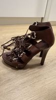Gucci Sandalen braun Leder Gr. 38,5 -  Tom Ford
