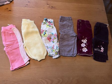 6 Hosen Baby Mädchen