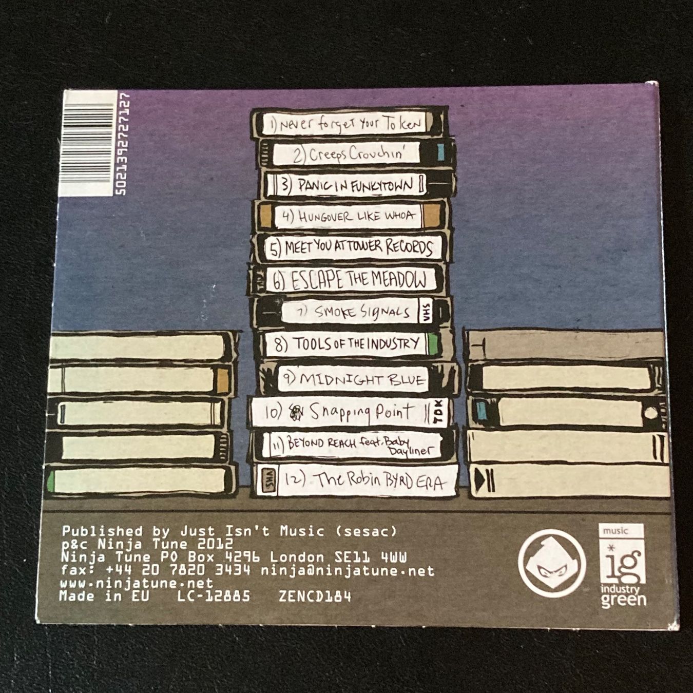 CD: Blockhead - Interludes After Midnight | Ninja Tune – Usato da Bern venduto da Ntsamina 1