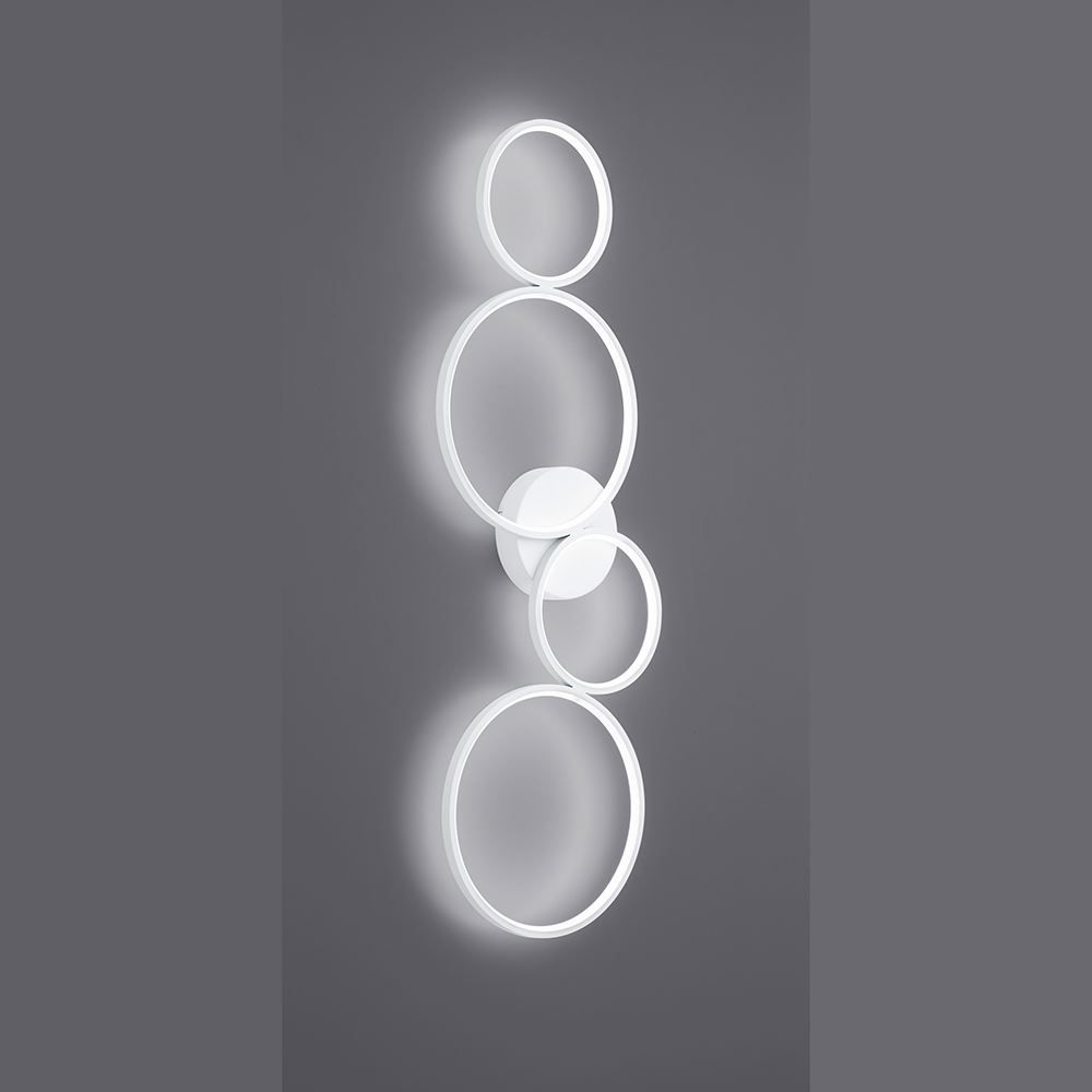 Lampadari & plafoniere: LED Deckenleuchte, 97 cm Länge, 4 Ringe – Nuovo (secondo la descrizione) da Kreuzlingen venduto da Smart-Light 2