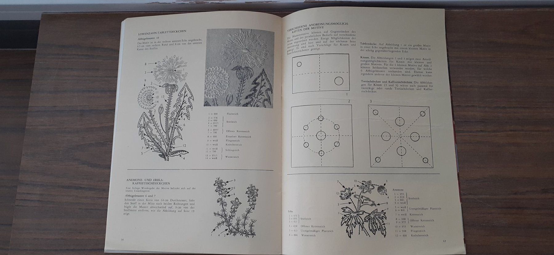 Zeitschriften & Magazine: Heft Handarbeiten Gestickte Blumen 1950er – Gebraucht aus Mörschwil von lindaswunderkiste 4
