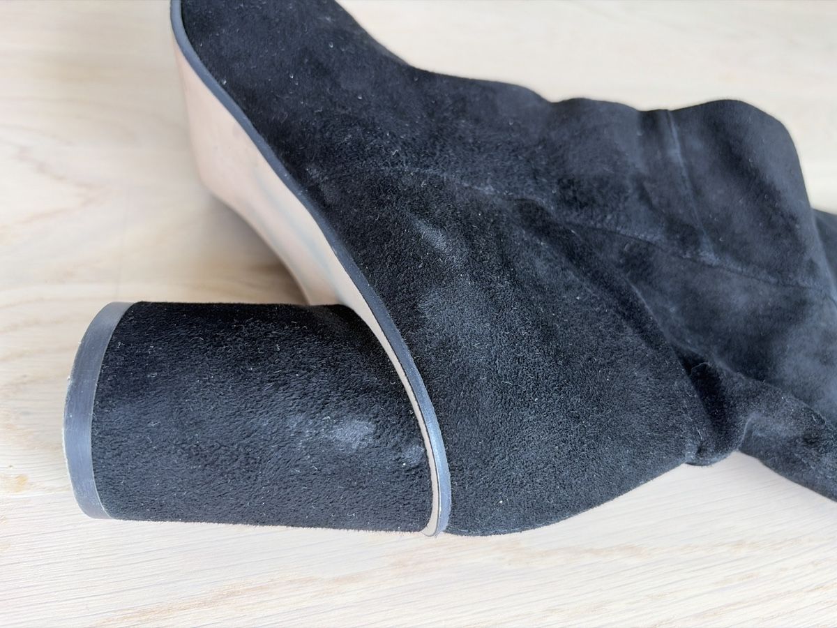 Stuart Weitzman Damenschuhe: Stuart Weitzman Stiefel schwarz Blockabsatz Grösse 38 – Gebraucht aus Au ZH von eac_gm25 4