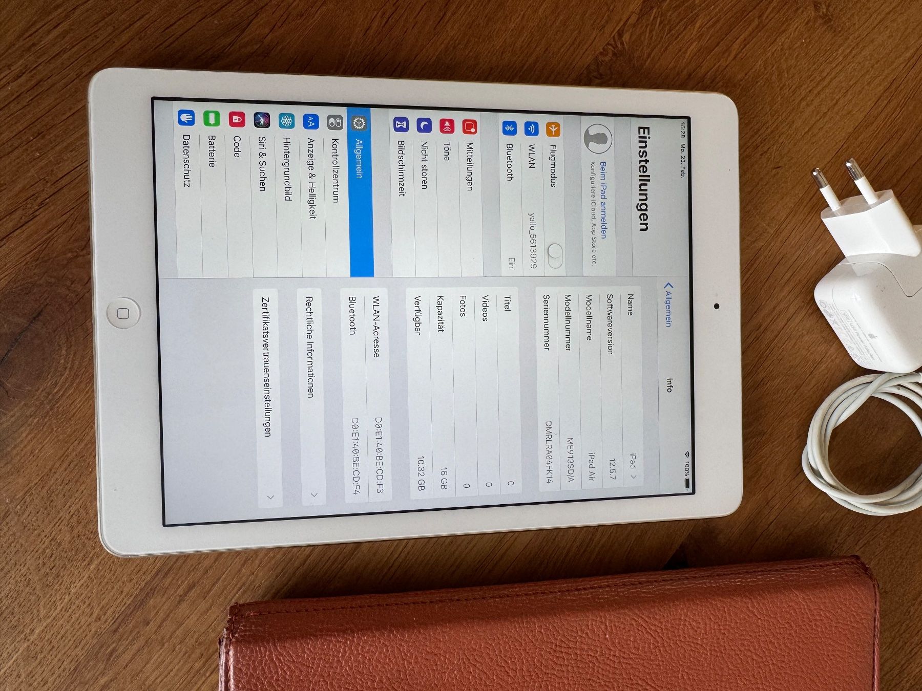 Apple Tablet PC: iPad Air,16 GB – Usato da Frauenfeld venduto da difi67 2